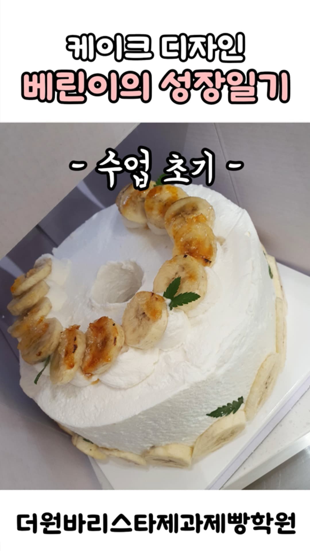 케이크로 보는 베린이 성장기