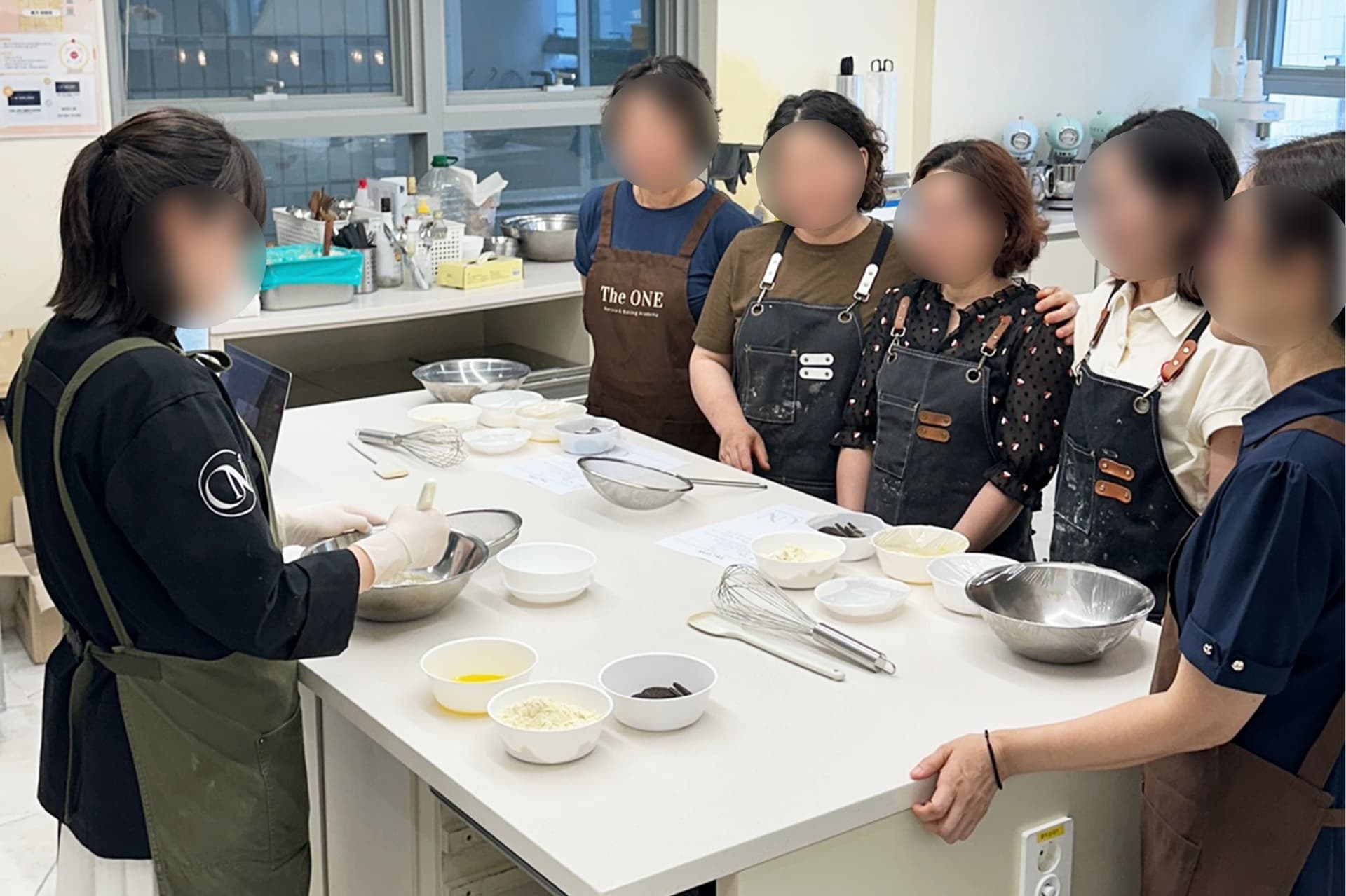 평택 비전고 급식 선생님들 11명과 진행한 단체 원데이 ! 다들 너무 즐거워 하셨어요 😄